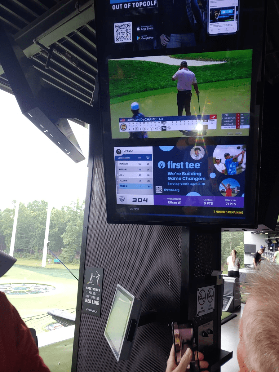 Top Golf replaces Thursday round - (ThomasW wins)